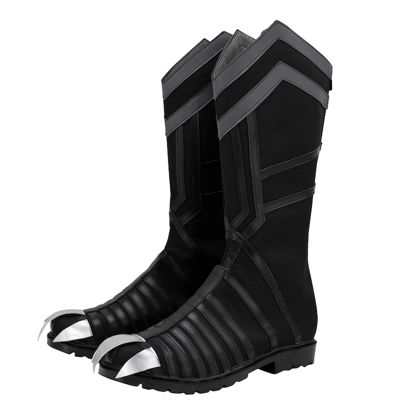 Captain America: Civil War Black Panther Cosplay Boots - Image 4