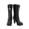JoJo's Bizarre Adventure Giorno Giovanna Black Cosplay Boots