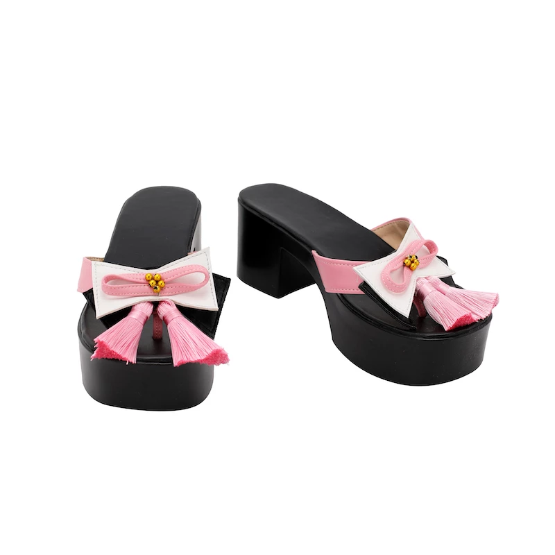 Genshin Impact Kamisato Ayaka Cosplay Shoes - Image 2
