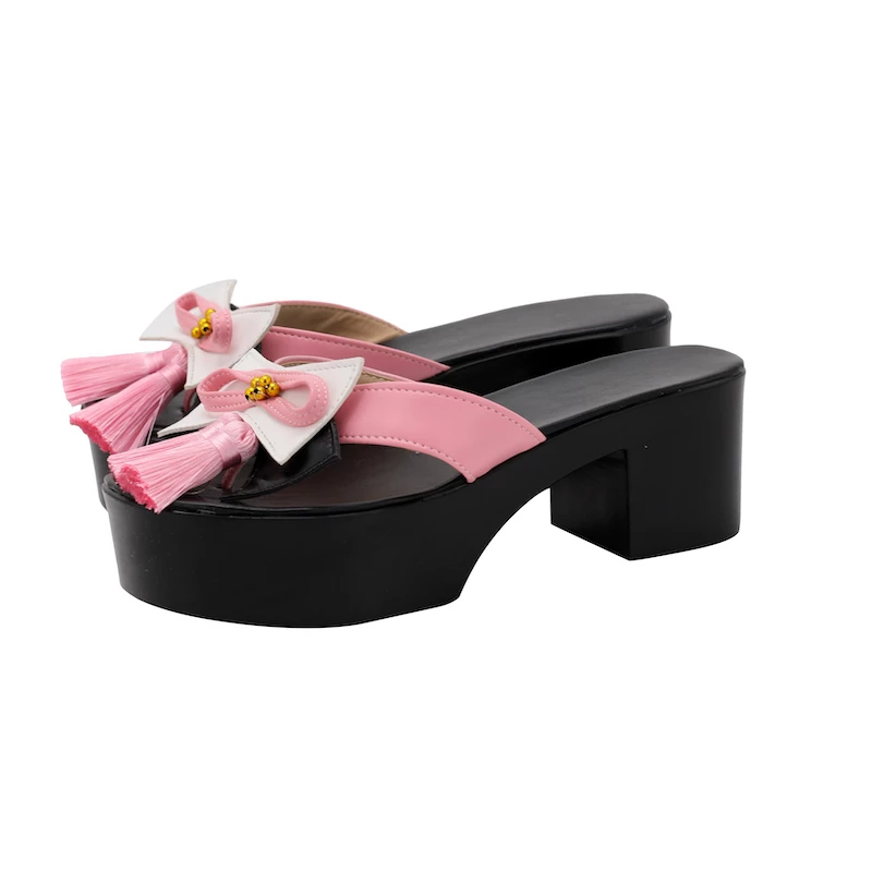 Genshin Impact Kamisato Ayaka Cosplay Shoes - Image 4