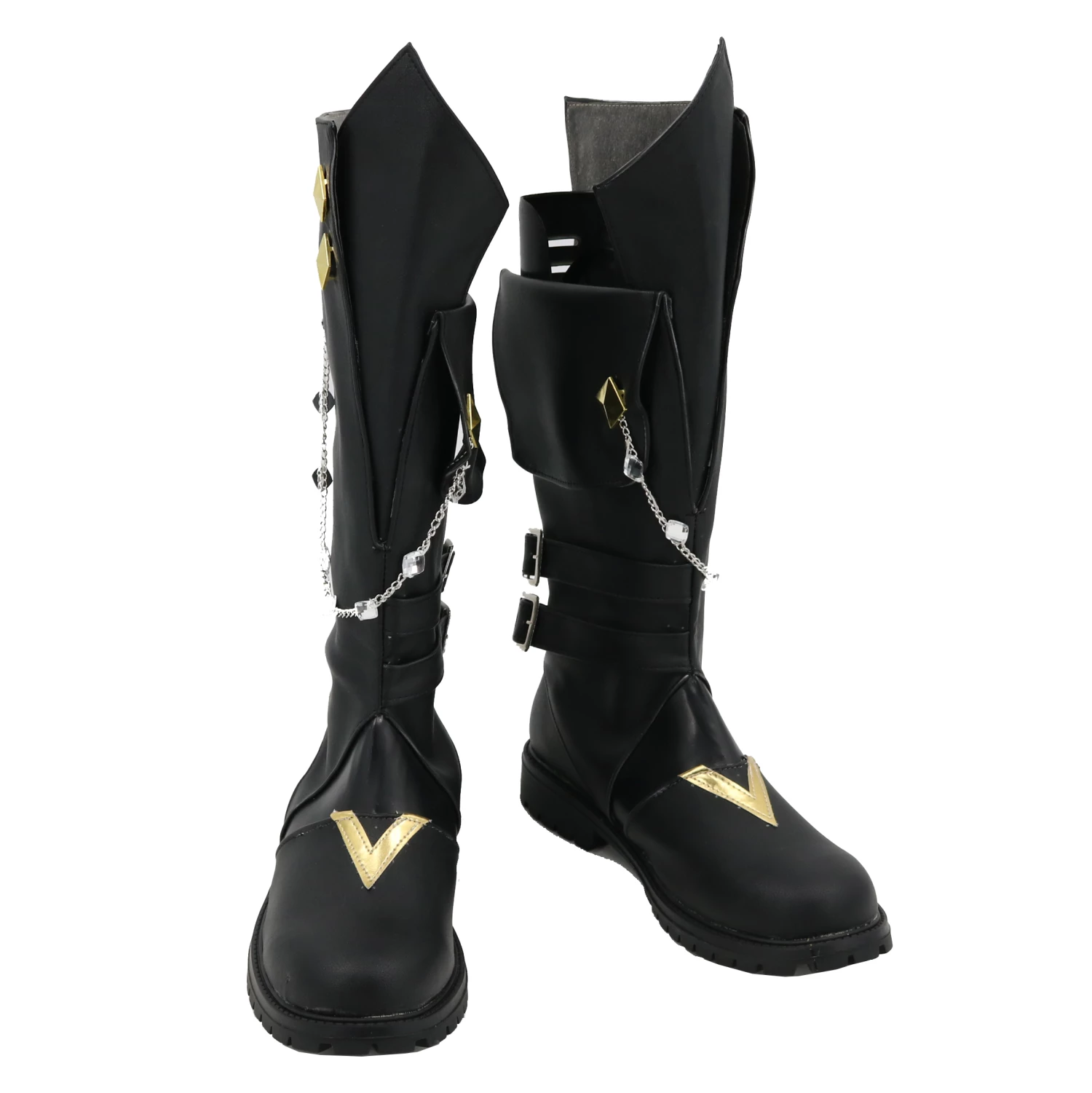 Genshin Impact Tartaglia Cosplay Boots - Image 2