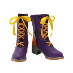 Uma Musume Pretty Derby Rice Shower Purple Cosplay Shoes