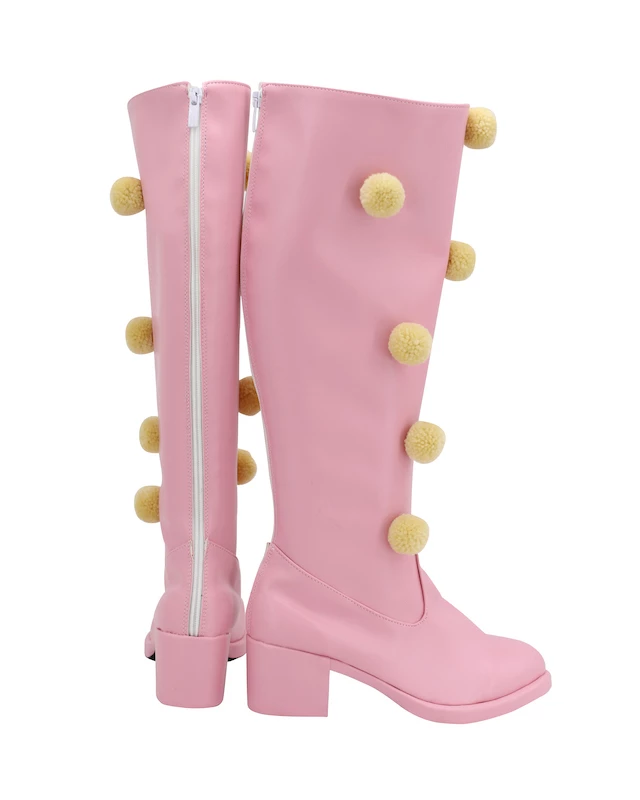 JoJo's Bizarre Adventure Lucy Steel Cosplay Boots - Image 3