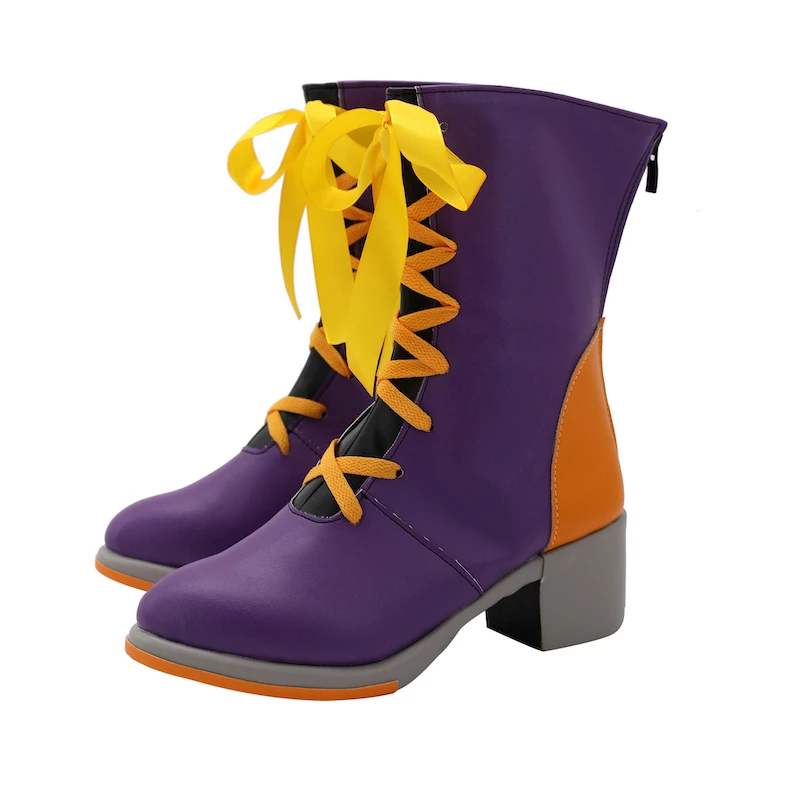 Uma Musume Pretty Derby Rice Shower Purple Cosplay Shoes - Image 3