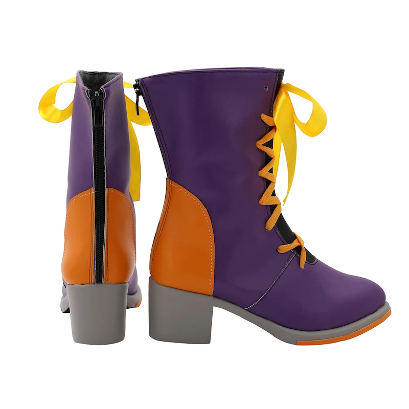 Uma Musume Pretty Derby Rice Shower Purple Cosplay Shoes - Image 4