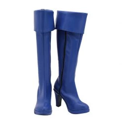 Power Girl Kara Zor-L Blue Cosplay Boots