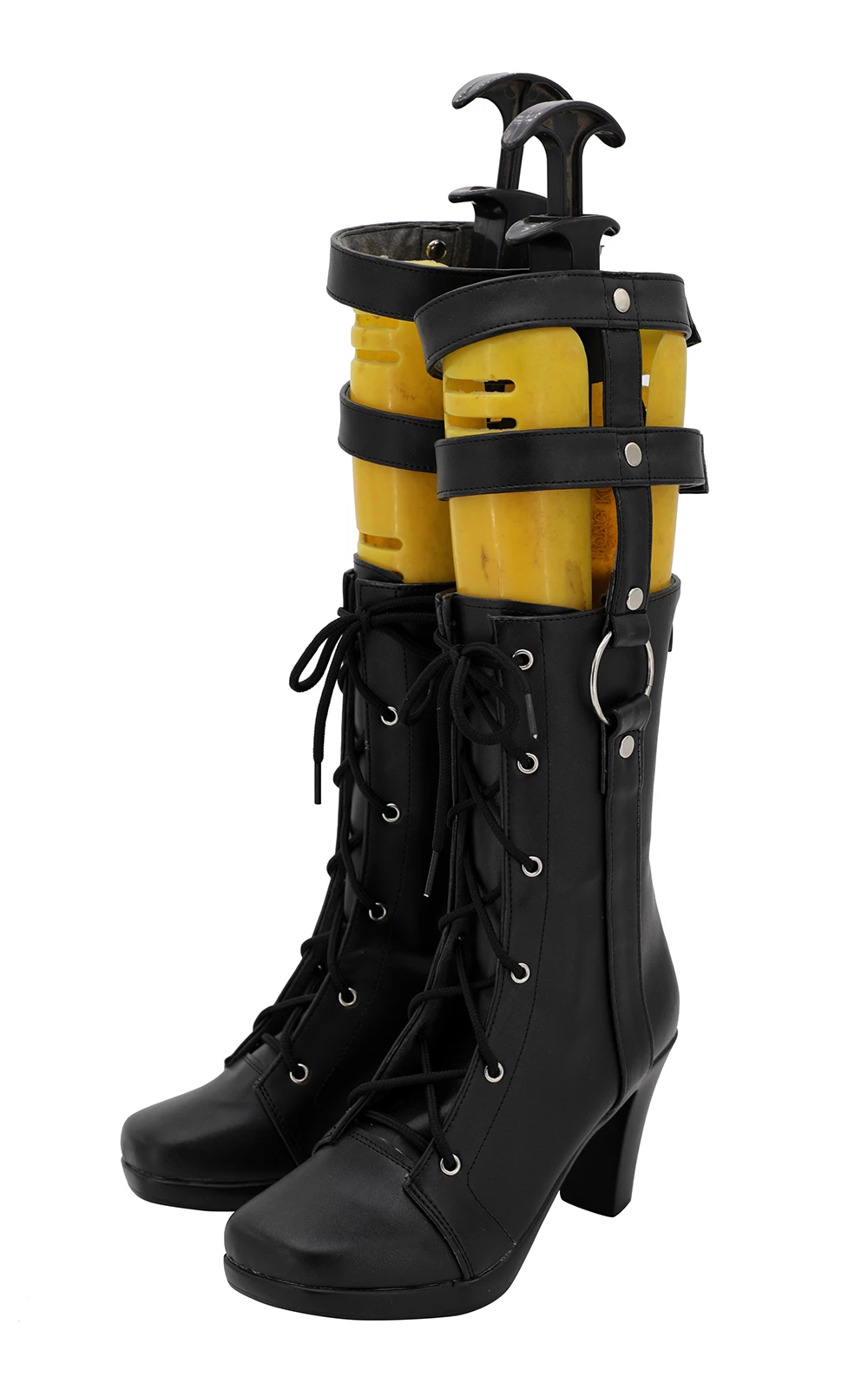 Fate/Grand Order Artoria Pendragon Black Cosplay Boots - Image 3