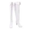 Date A Live Tokisaki Kurumi White Cosplay Boots