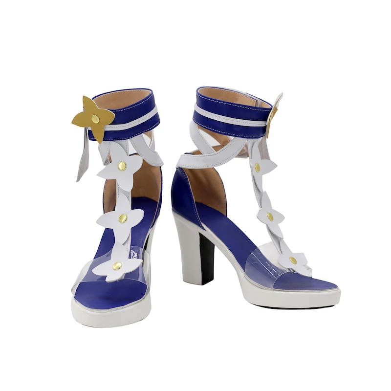 Genshin Impact Barbara Cosplay Shoes