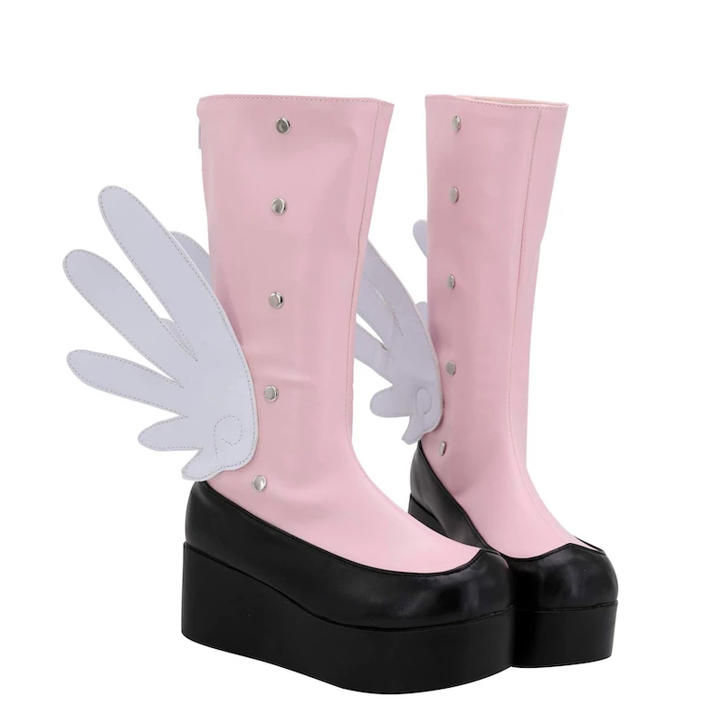 Cardcaptor Sakura Sakura Kinomoto Cosplay Boots - Image 2