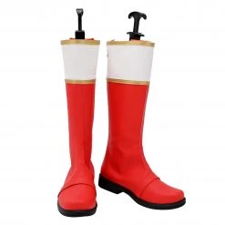 Ryo Of The Heavenly Fire Star Red Cosplay Boots