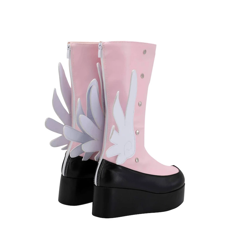 Cardcaptor Sakura Sakura Kinomoto Cosplay Boots - Image 4