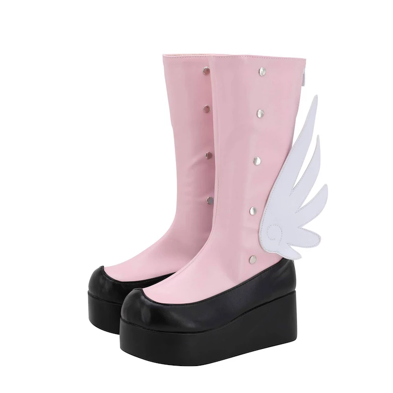 Cardcaptor Sakura Sakura Kinomoto Cosplay Boots - Image 5