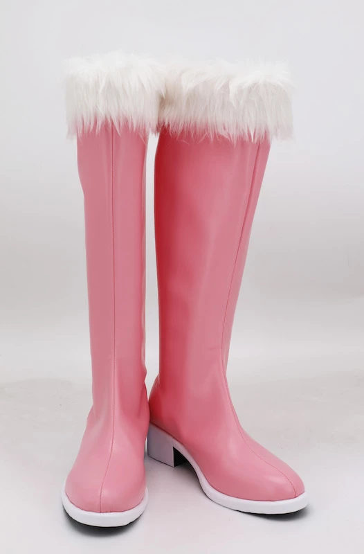 Virtual YouTuber A.I.Channel Kizuna Ai Christmas Cosplay Boots - Image 4