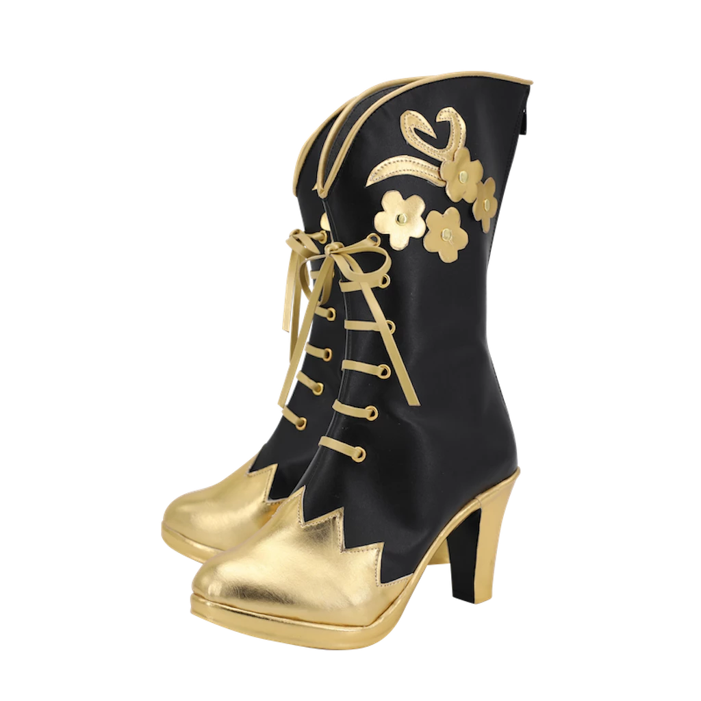 Disney: Twisted-Wonderland Vil Schoenheit Cosplay Boots - Image 4
