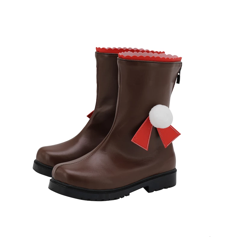 Cardcaptor Sakura Sakura Kinomoto Brown Cosplay Boots - Image 3