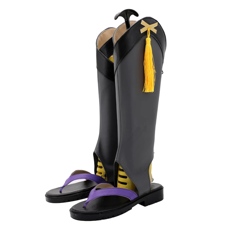 Genshin Impact Scaramouche Cosplay Boots - Image 4
