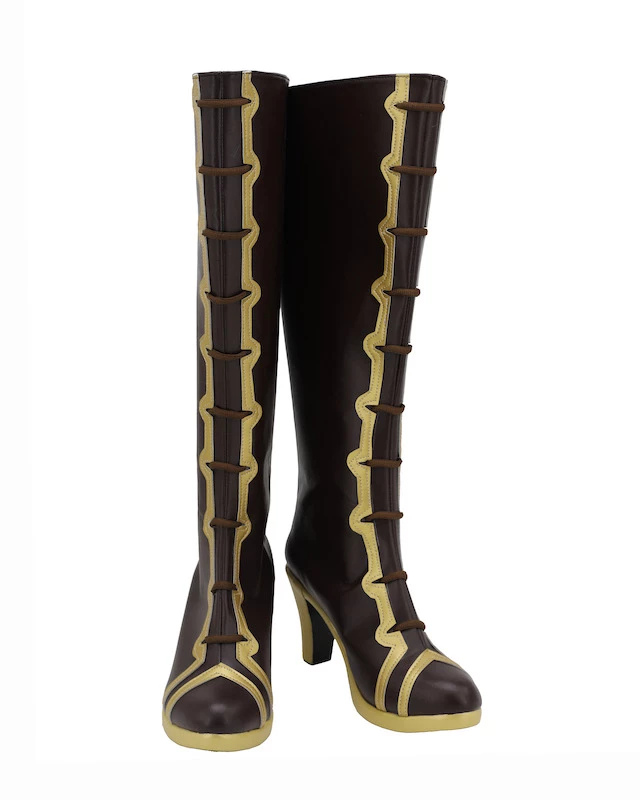 World Of Warcraft Lady Jaina Proudmoore Cosplay Boots - Image 2