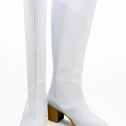 The Idolmaster Cinderella Girls Shibuya Rin White Cosplay Boots
