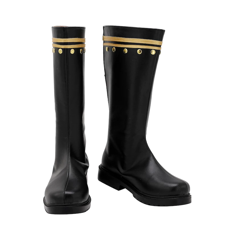 IDOLiSH7 Sogo Osaka Black Cosplay Boots