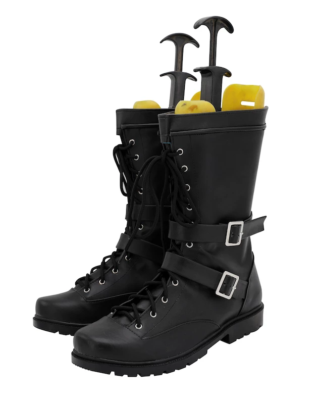 Kingdom Hearts III Riku Black Cosplay Boots - Image 3