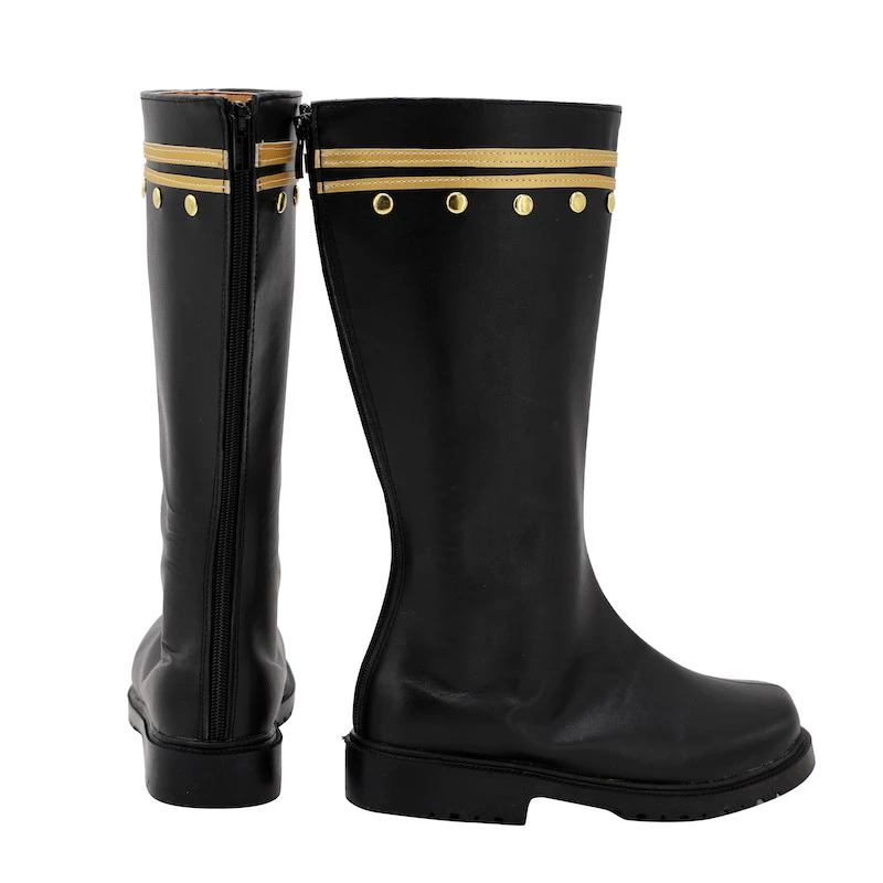 IDOLiSH7 Sogo Osaka Black Cosplay Boots - Image 3