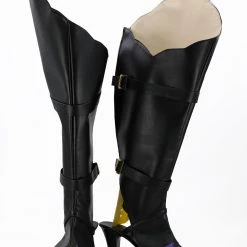 Macross Frontier Sheryl Nome Black Cosplay Boots