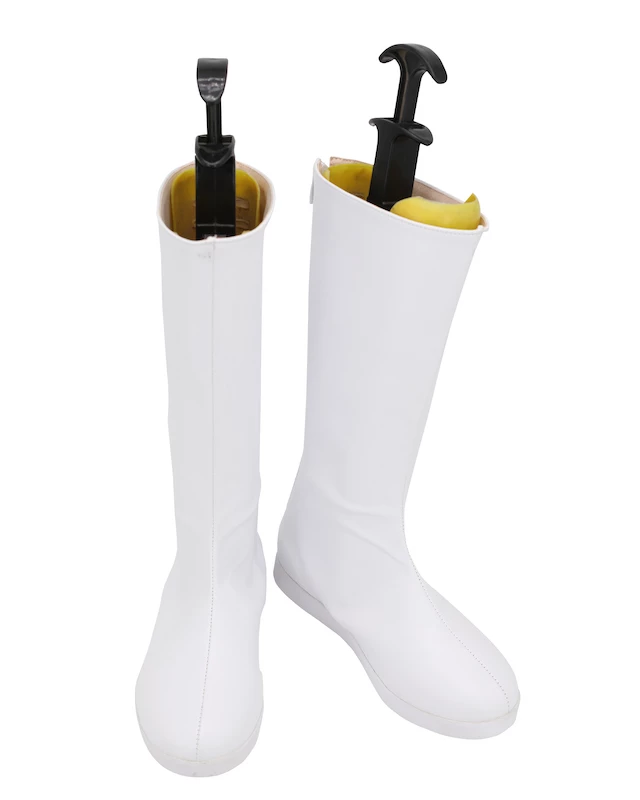 Dragon Ball Vegeta White Cosplay Boots - Image 2