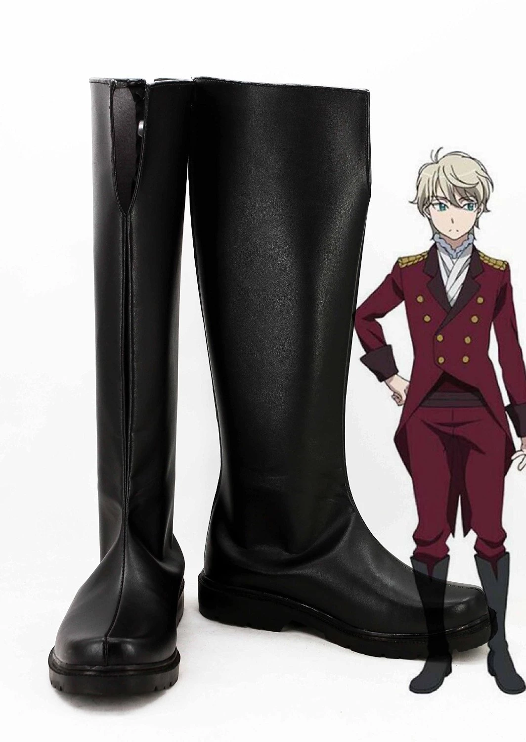 Aldnoah.Zero Slaine Troyard Cosplay Boots
