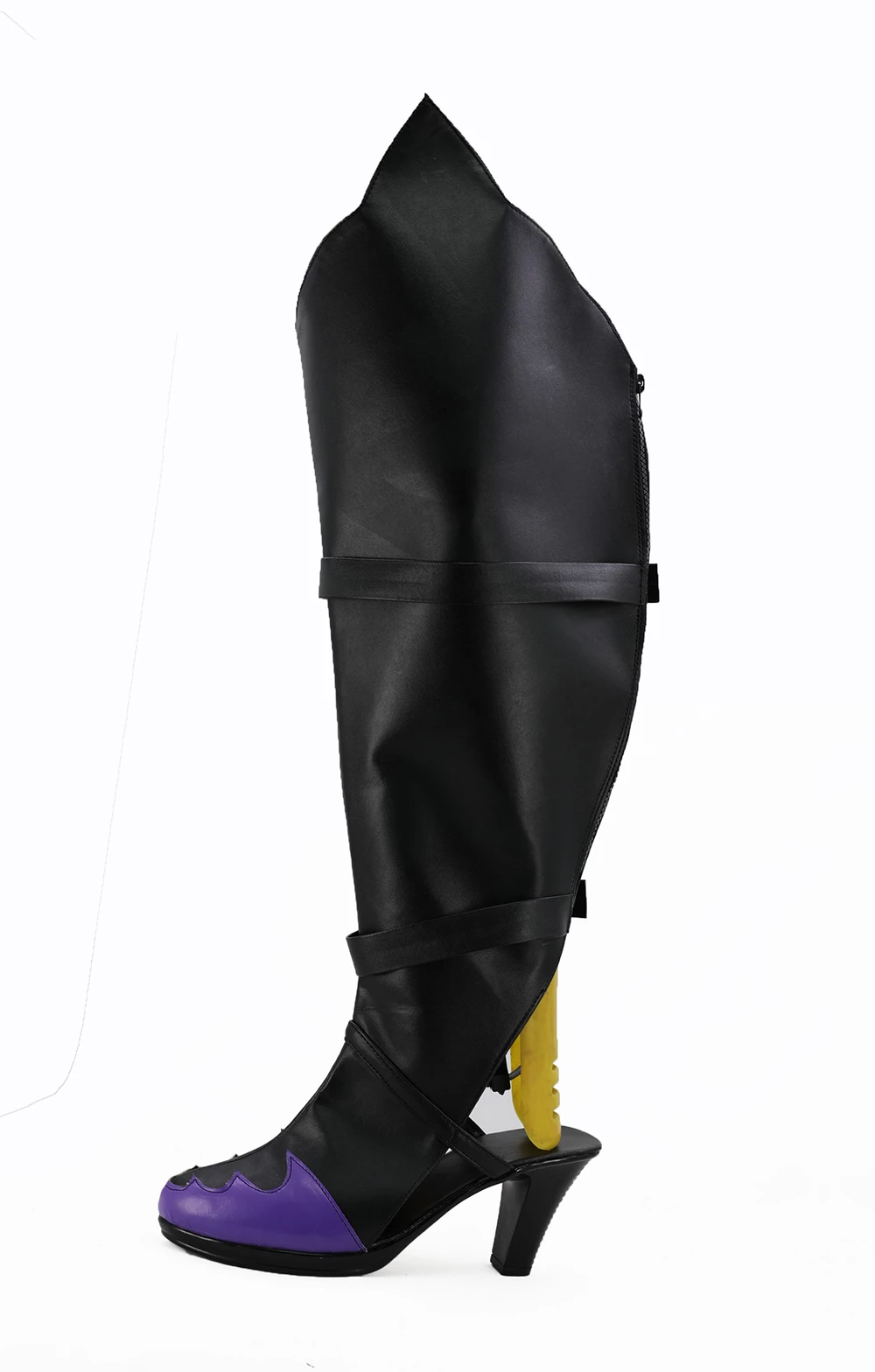 Macross Frontier Sheryl Nome Black Cosplay Boots - Image 2