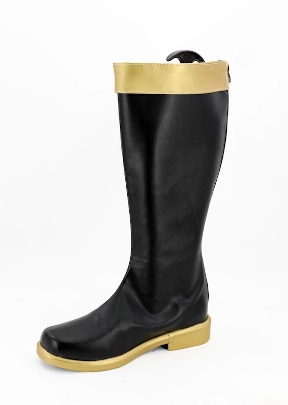 Honkai Impact Theresa Apocalypse Black Cosplay Boots - Image 3