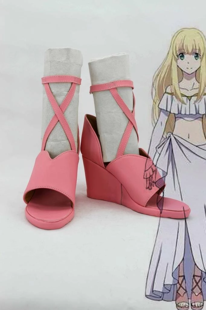Aldnoah.Zero Asseylum Vers Allusia Cosplay Shoes - Image 4