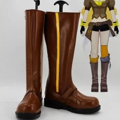 RWBY Yellow Trailer Yang Xiao Long Cosplay Boots