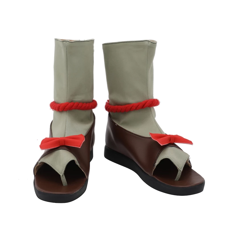 Monster Hunter Rise Wormwood Cosplay Shoes - Image 2