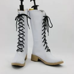 Amnesia Heroine White Cosplay Boots