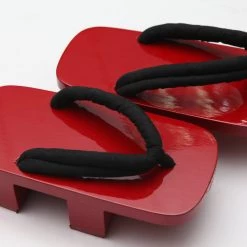 Naruto Jiraiya Geta Cosplay Shoes