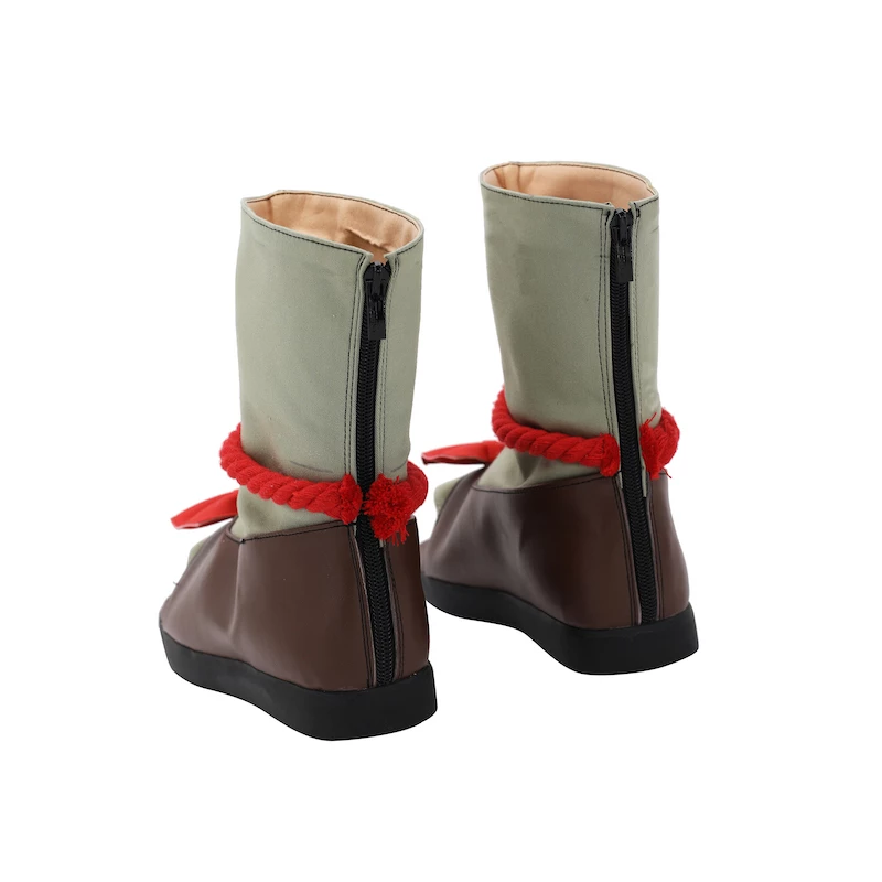 Monster Hunter Rise Wormwood Cosplay Shoes - Image 4