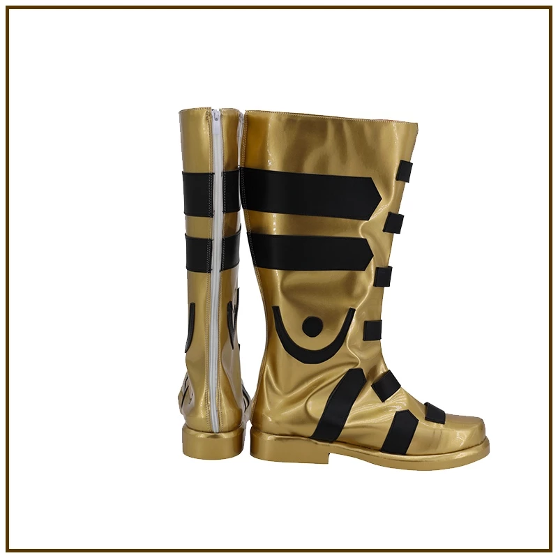 Black Adam Cosplay Boots - Image 4
