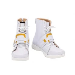 Arknights Ceobe White Cosplay Shoes
