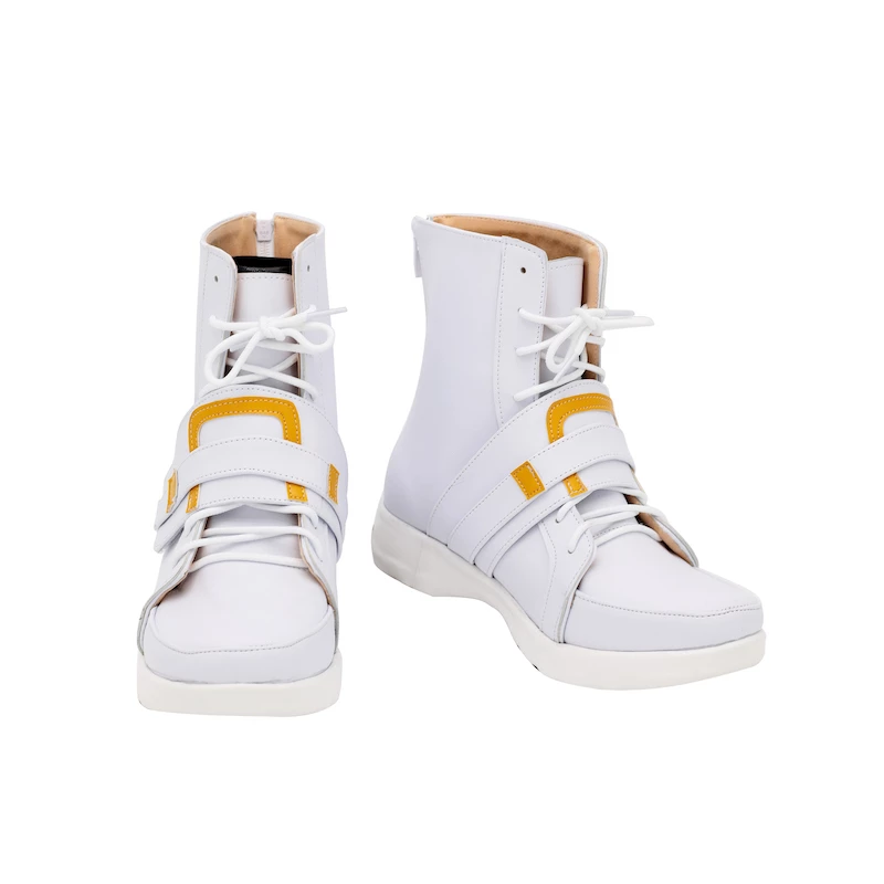 Arknights Ceobe White Cosplay Shoes - Image 2