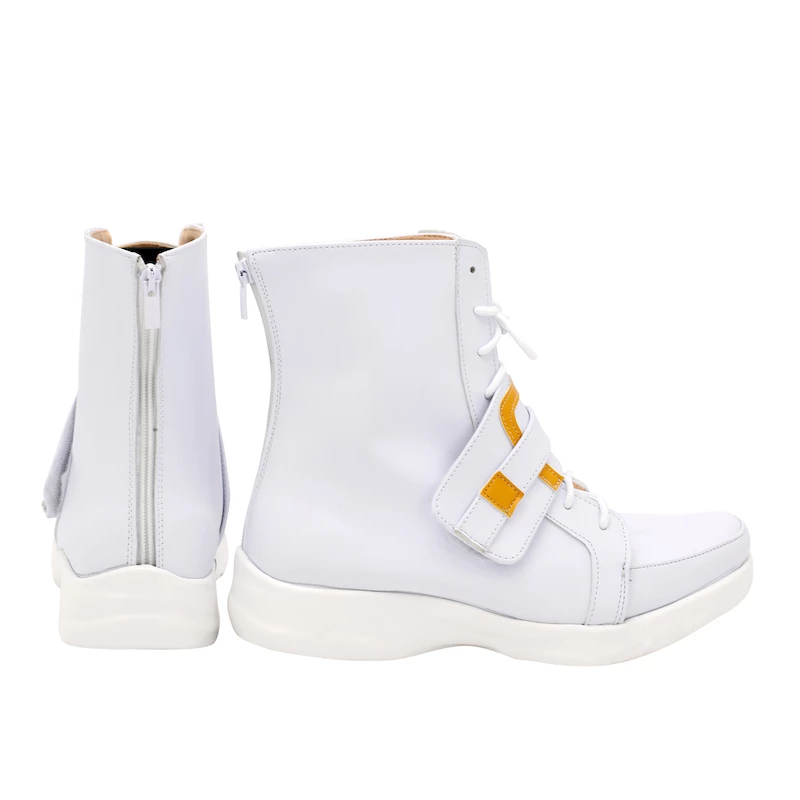 Arknights Ceobe White Cosplay Shoes - Image 3