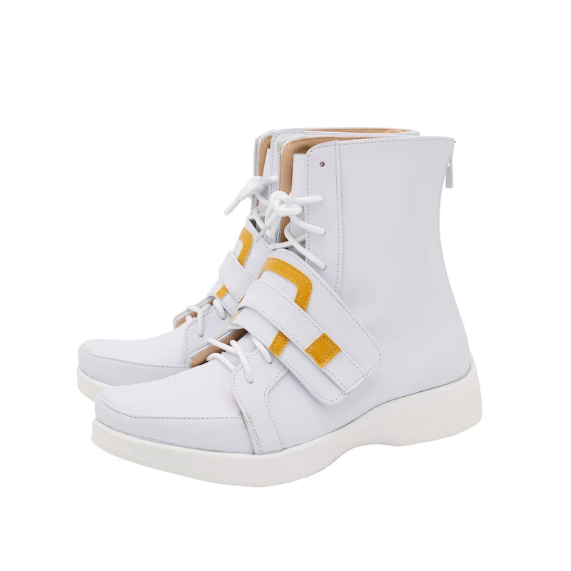 Arknights Ceobe White Cosplay Shoes - Image 4