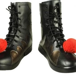 Black 2019 Movie IT The Clown Pennywise Cosplay Shoes