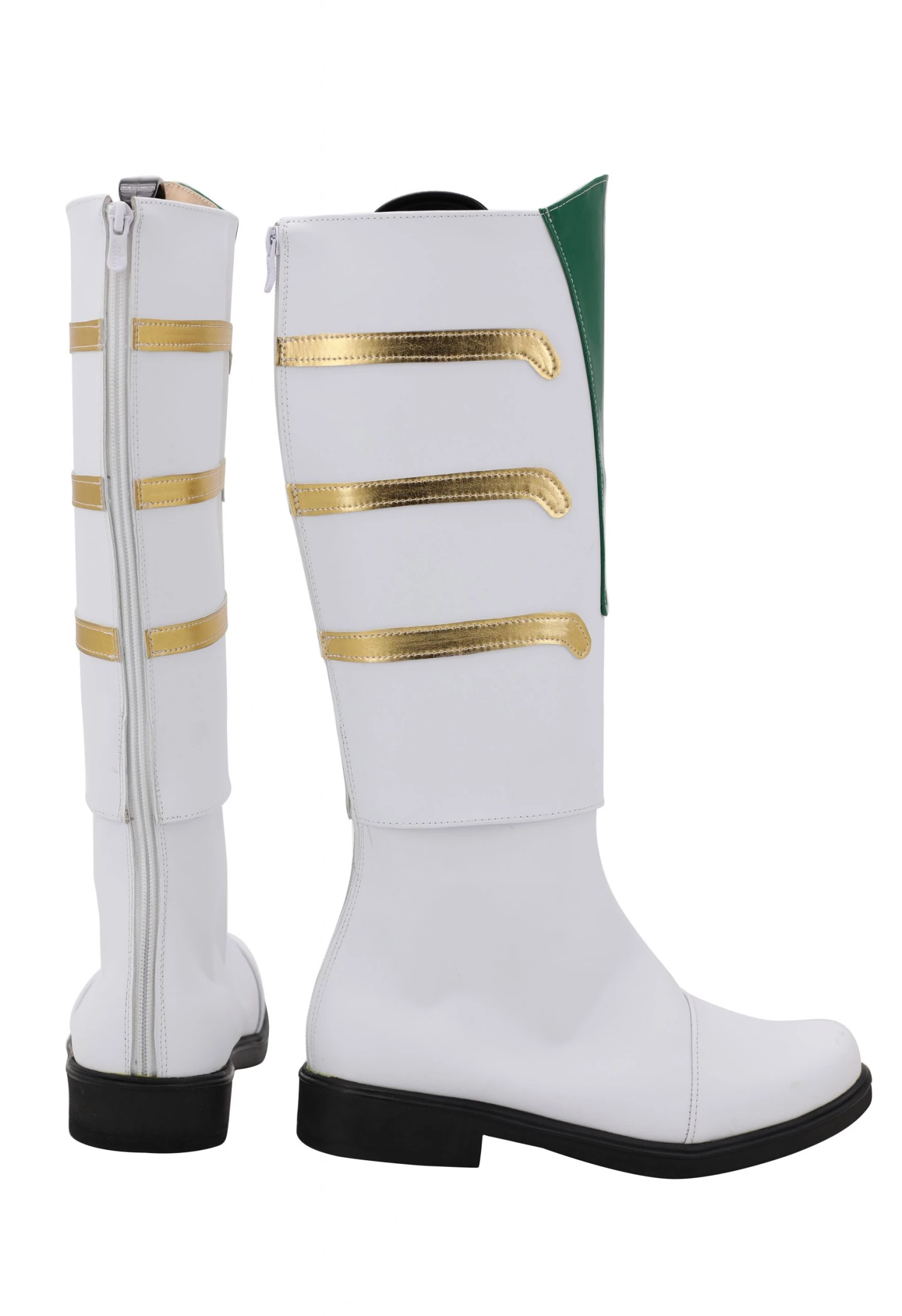 Mighty Morphin Power Rangers Green Ranger V2 Cosplay Boots - Image 4