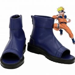Naruto Uzumaki Naruto Ninja Blue Cosplay Shoes