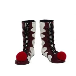 White 2019 Movie Stephen King's IT The Clown Pennywise Cosplay Boots