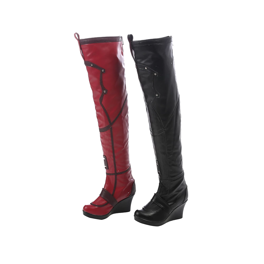 Batman: Arkham City Harley Quinn Cosplay Boots - Image 2