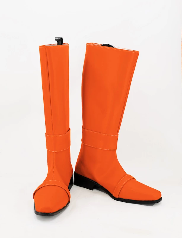 Uchu Sentai Kyuranger Stinger/Sasori Orange Cosplay Boots