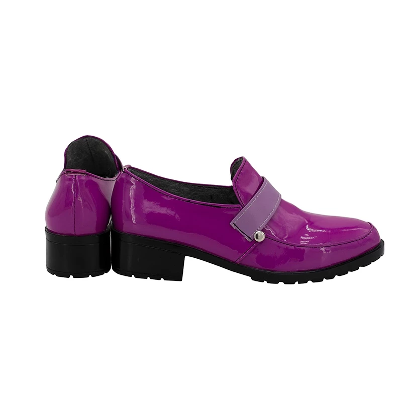 JoJo's Bizarre Adventure Caesar Anthonio Zeppeli Purple Cosplay Shoes - Image 3