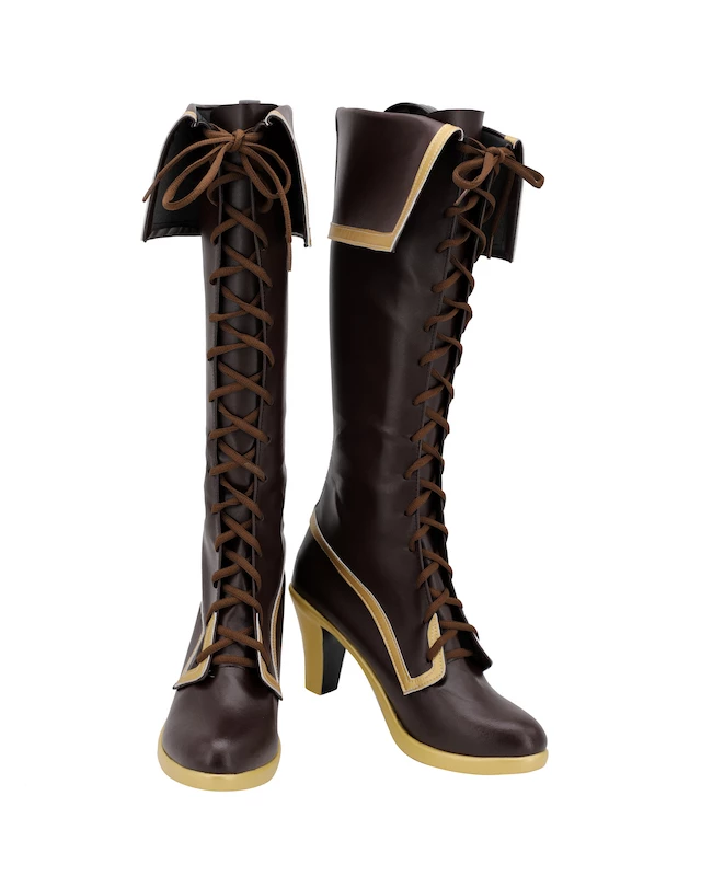 Touhou Project Tenshi Hinanawi Cosplay Boots - Image 2